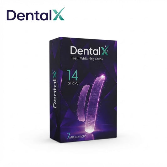 DentalX PAP+ Teeth Whitening Strips - Advanced Whitening Formula