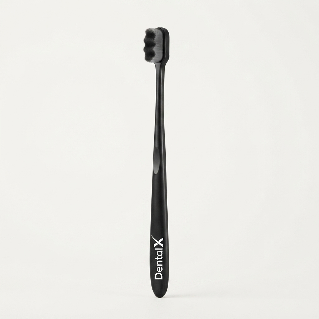 DentalX Oral Care Kit - Tongue Cleaner + Nano Brush