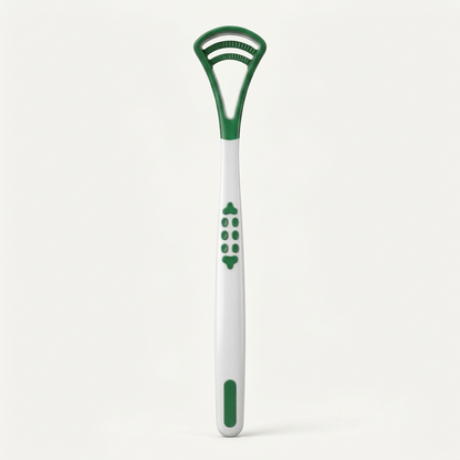 DentalX Oral Care Kit - Tongue Cleaner + Nano Brush