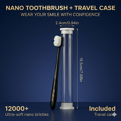 ORALURE- NANO TOOTHBRUSH & TRAVEL CASE